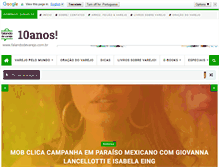 Tablet Screenshot of falandodevarejo.com